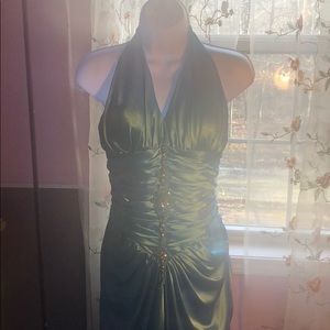 B’Dazzle Blue Prom Dress